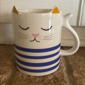 Parker Lane Cat Mug With Sculpted Ears